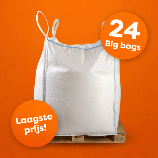24x Big bag strooizout (24.000 kg)
