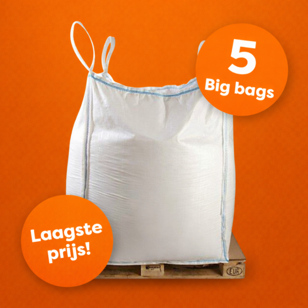 5x Big bag strooizout (5000 kg)